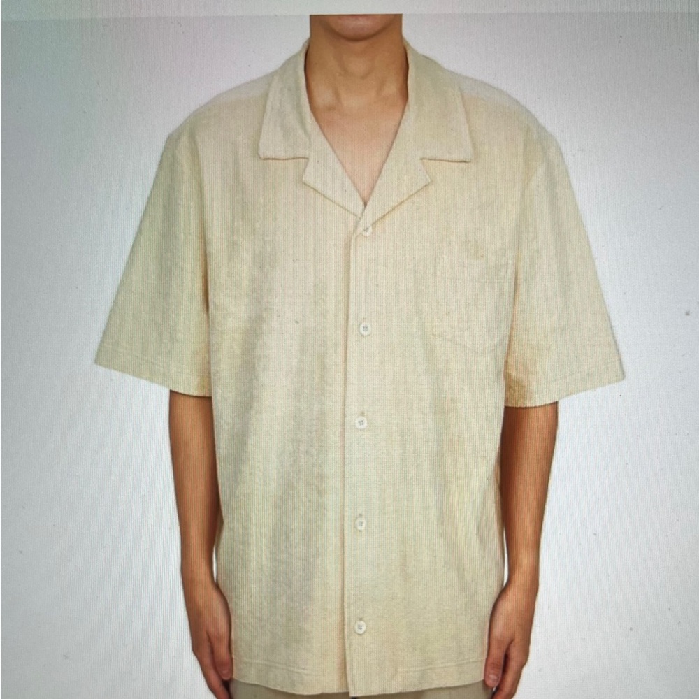 Howlin Mens Shirt Cocktail In Towel
Sandstone Size XL NEW